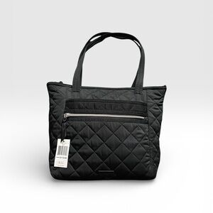 Vera Bradley Small Vera Tote Black NWT MSRP $115